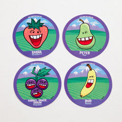 Buddy Badge Vinyl Stickers Pack 2