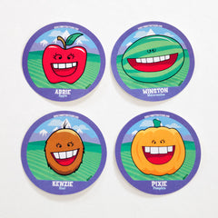 Buddy Badge Vinyl Stickers Pack 3
