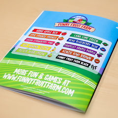 Funny Fruit Farm Coloring Book Volume 1